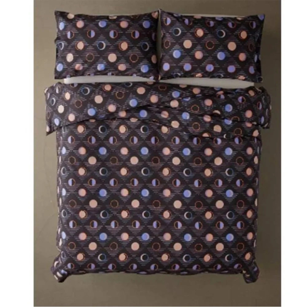 UO Home Moon‎ Print Smooth Cotton Duvet Set Twin XL